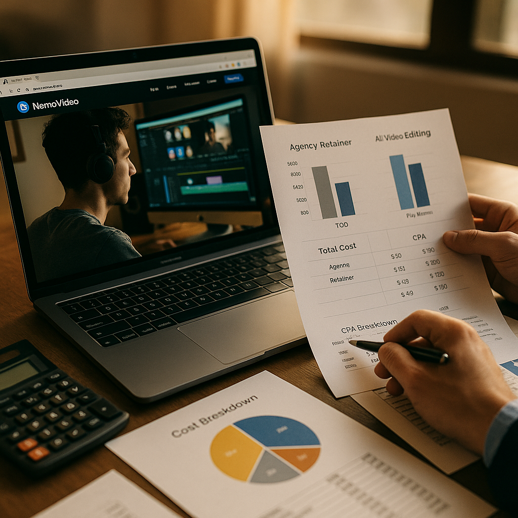 NemoVideo AI vs Agency Retainer, TCO and CPA Breakdown