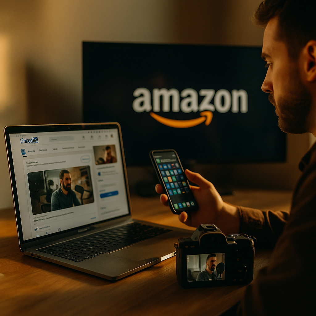 LinkedIn Amazon Deal, B2B CTV Targeting and Creator Whitelisting