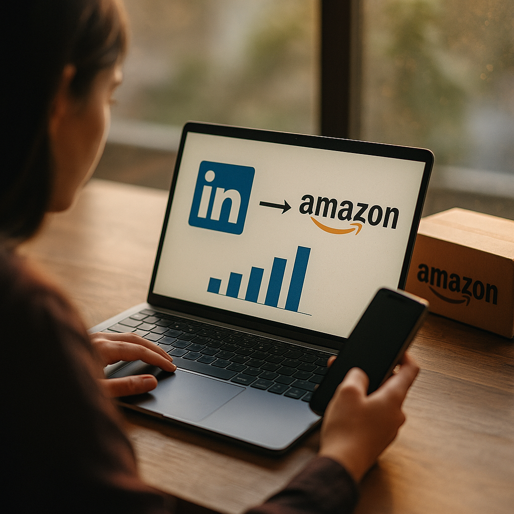 LinkedIn Amazon Partnership, B2B Creator Targeting Strategy