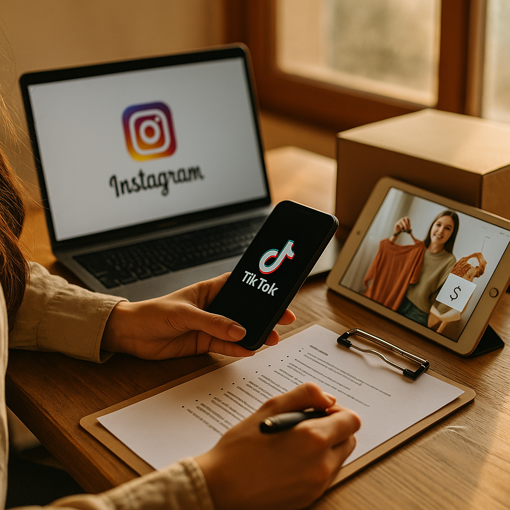 Social Commerce Creator Brief for TikTok and Instagram