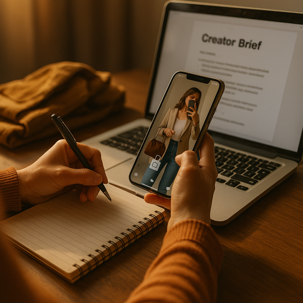 Shoppable Creator Briefs for Product-Tagged Instagram Reels