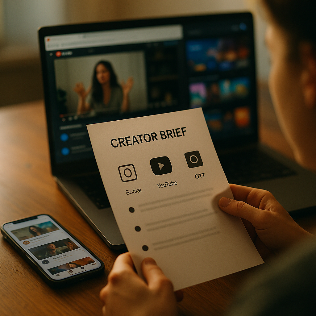 Cross-Platform Creator Brief for Social, YouTube, and OTT
