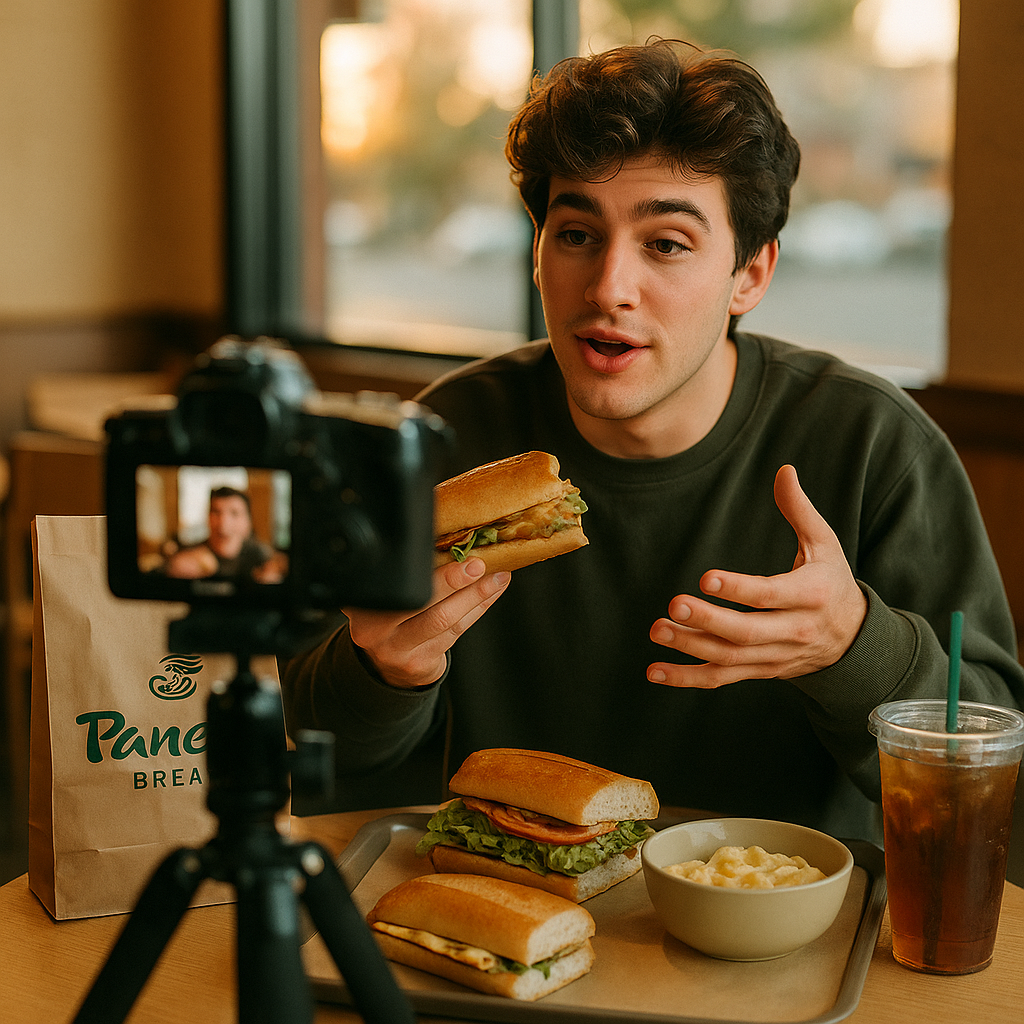 Jake Shane x Panera, Creator Brief Architecture for QSR Brands