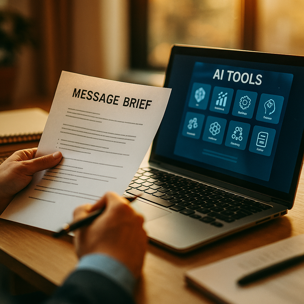 B2B AI Tool Selection Starts With Your Message Brief