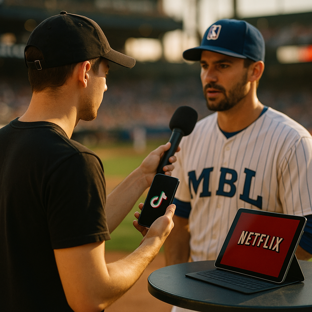 Sports Creator Partnerships, MLB TikTok and Netflix Model