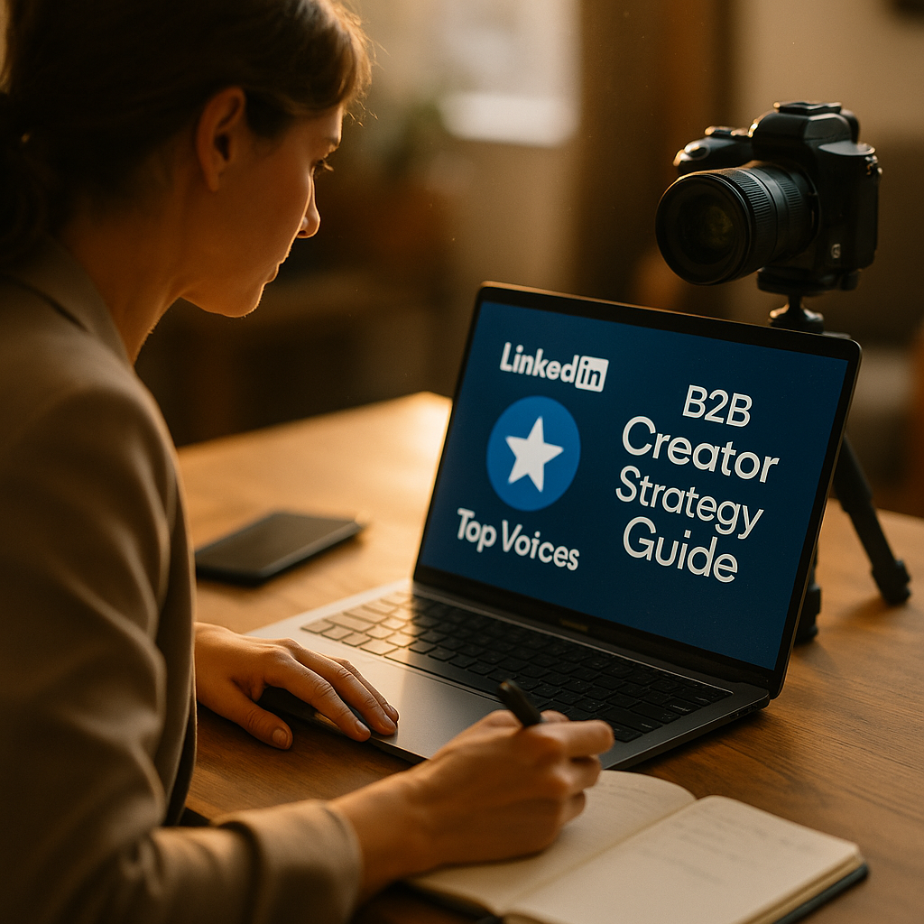LinkedIn Top Voices 360, B2B Creator Strategy Guide