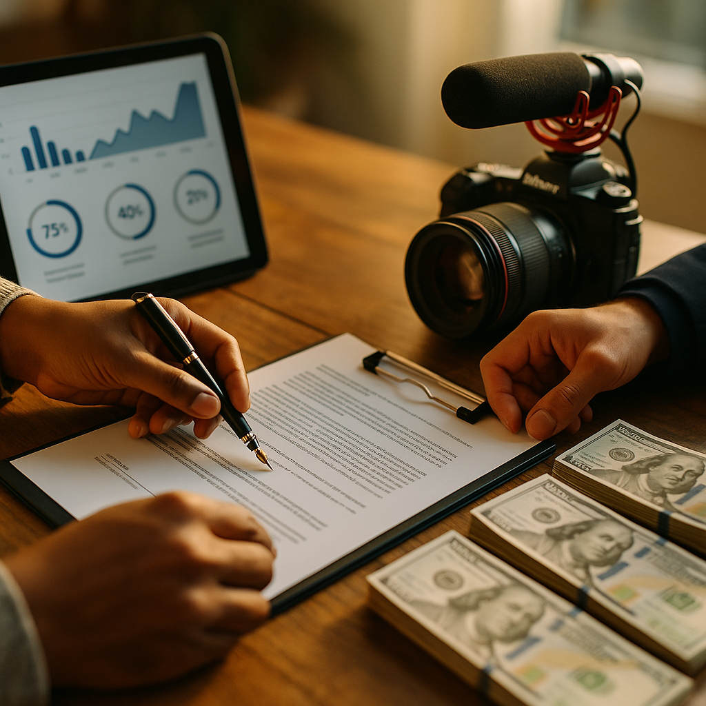 Creator Infrastructure Economy, Contracts, and Brand Power