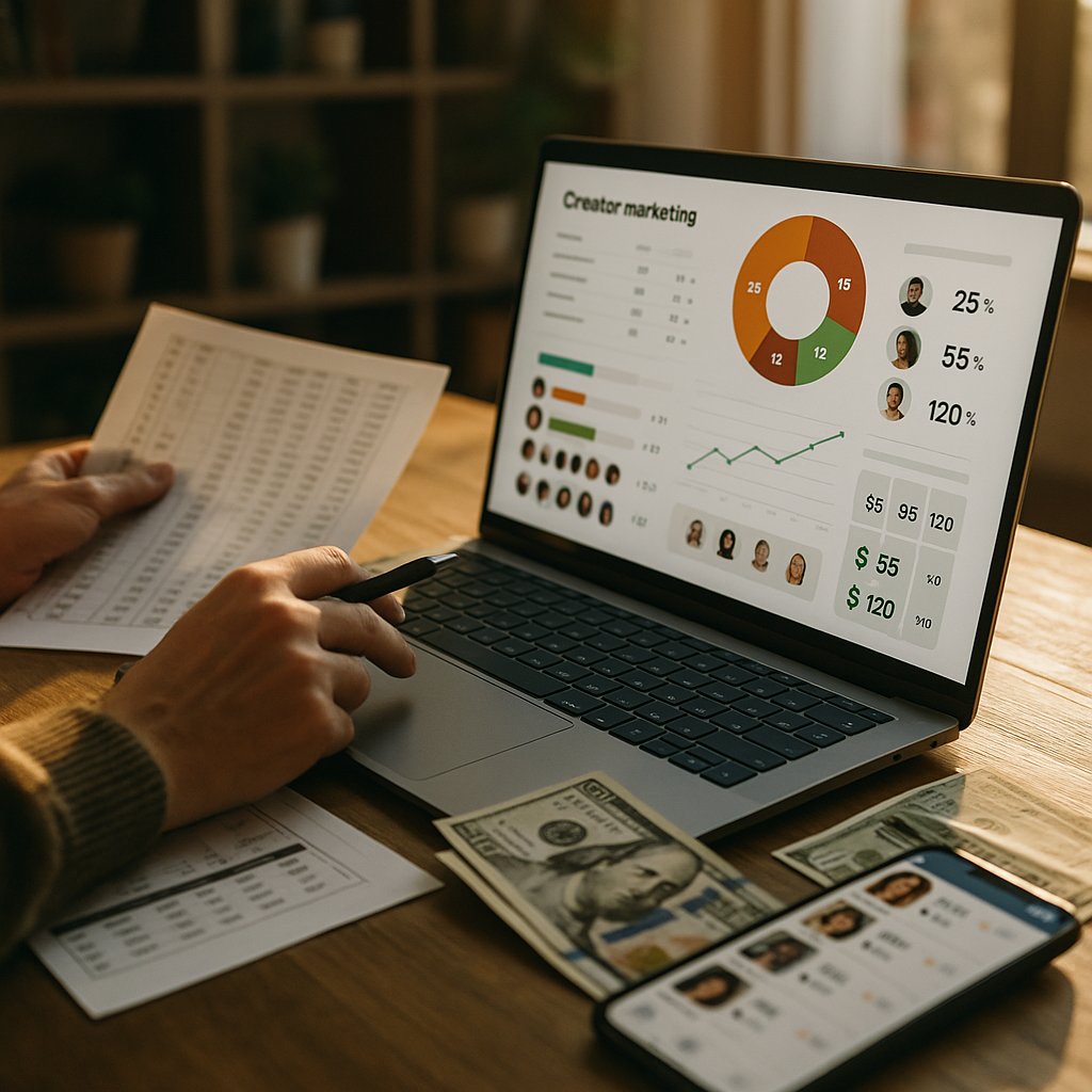 Creator Network Aggregation, Pricing, Attribution, and ROI