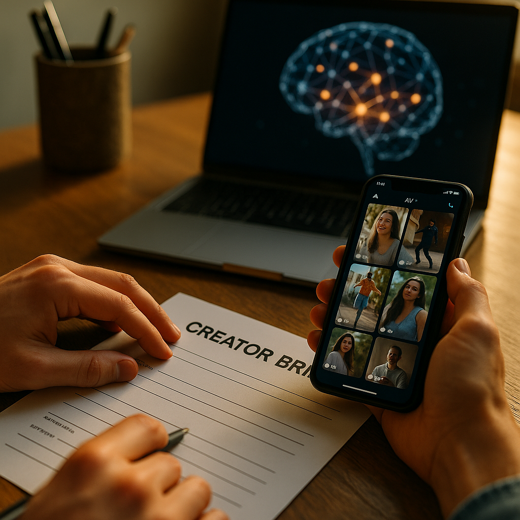 Creator Brief Template for AI-Curated Short-Form Feeds