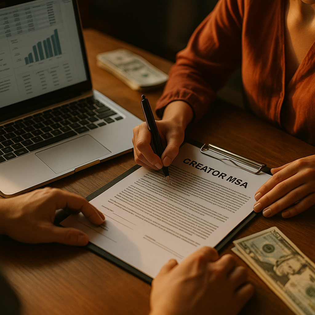 Creator MSA Templates That Cut Influencer Contract Costs