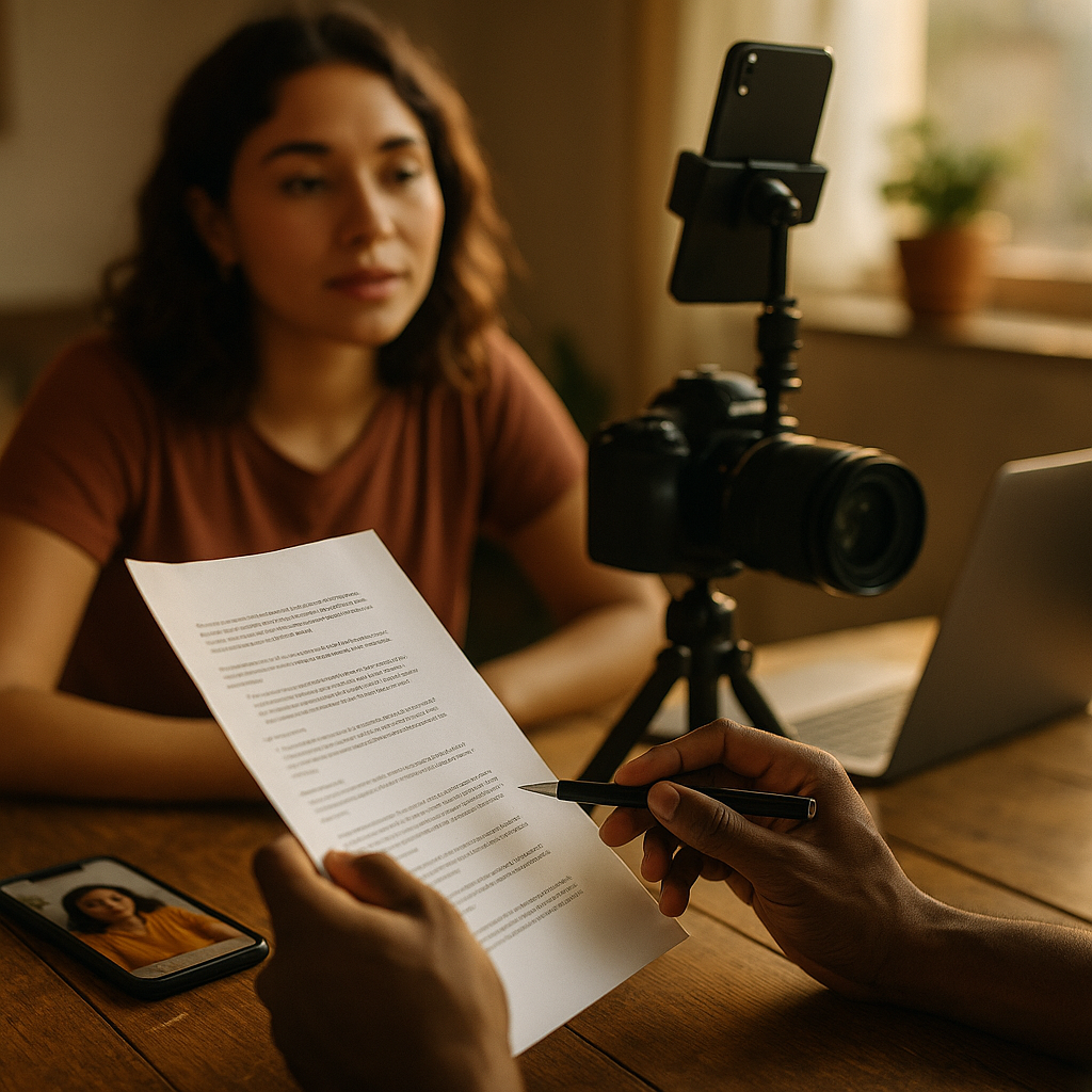 How to Brief Creators for Algorithmic Authenticity Signals