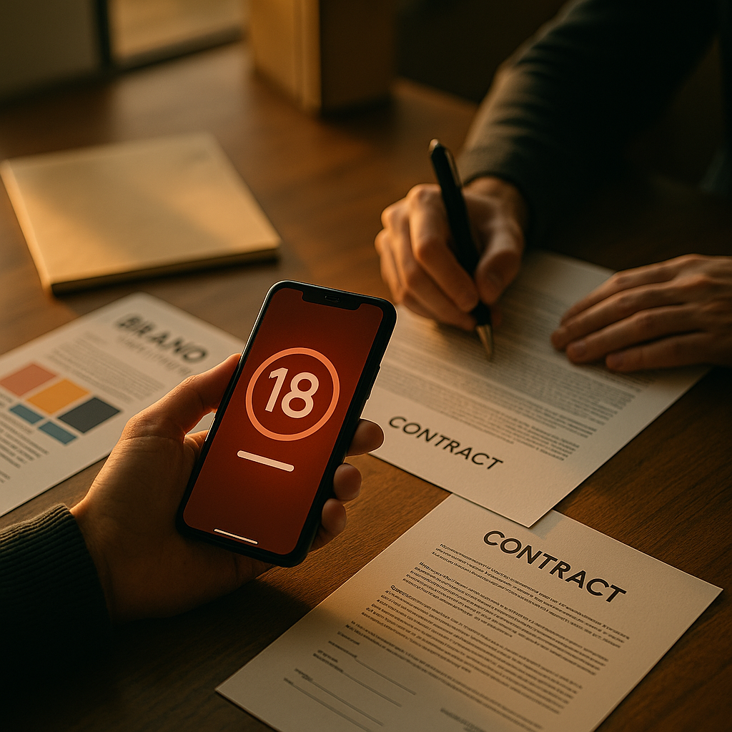 Age Restriction Laws, Creator Contracts, Brand Compliance