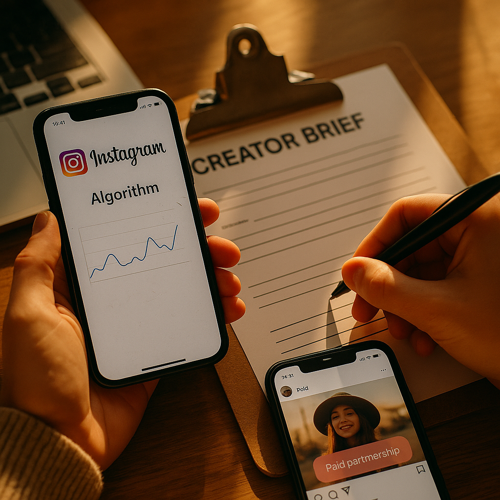 Instagram Your Algorithm, Creator Briefs and Paid Reach