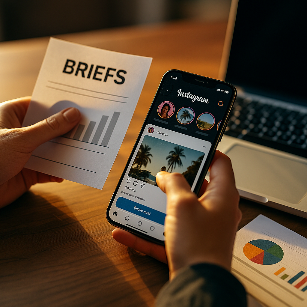 Instagram Your Algorithm, Briefs and Paid Reach Strategy