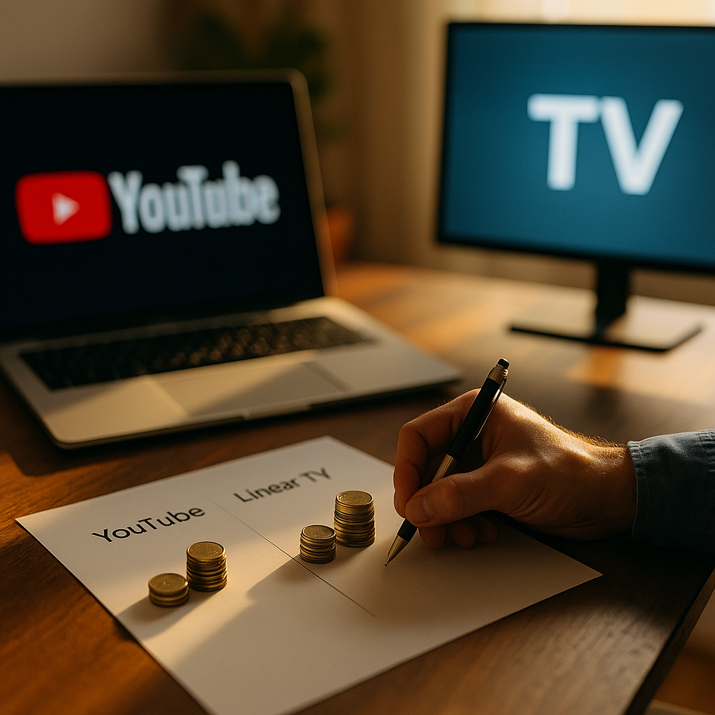 YouTube vs Linear TV, How to Reallocate Your Video Budget