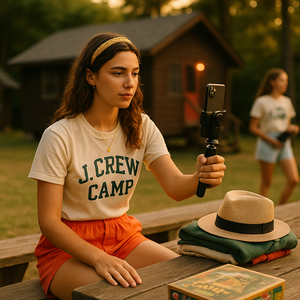 J.Crew Creator Summer Camp Sales Lift vs Sponsored Posts