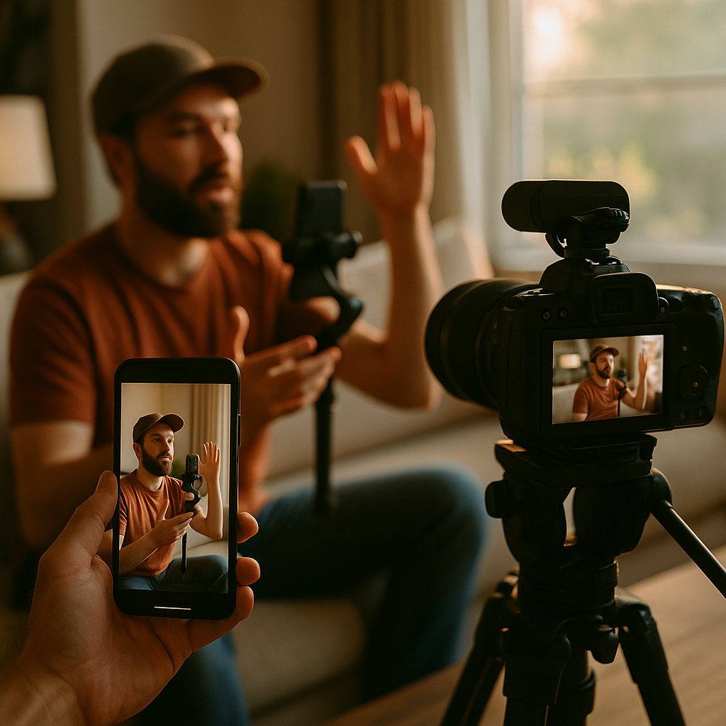 Mobile to CTV Creator Asset Pipeline, One Shoot