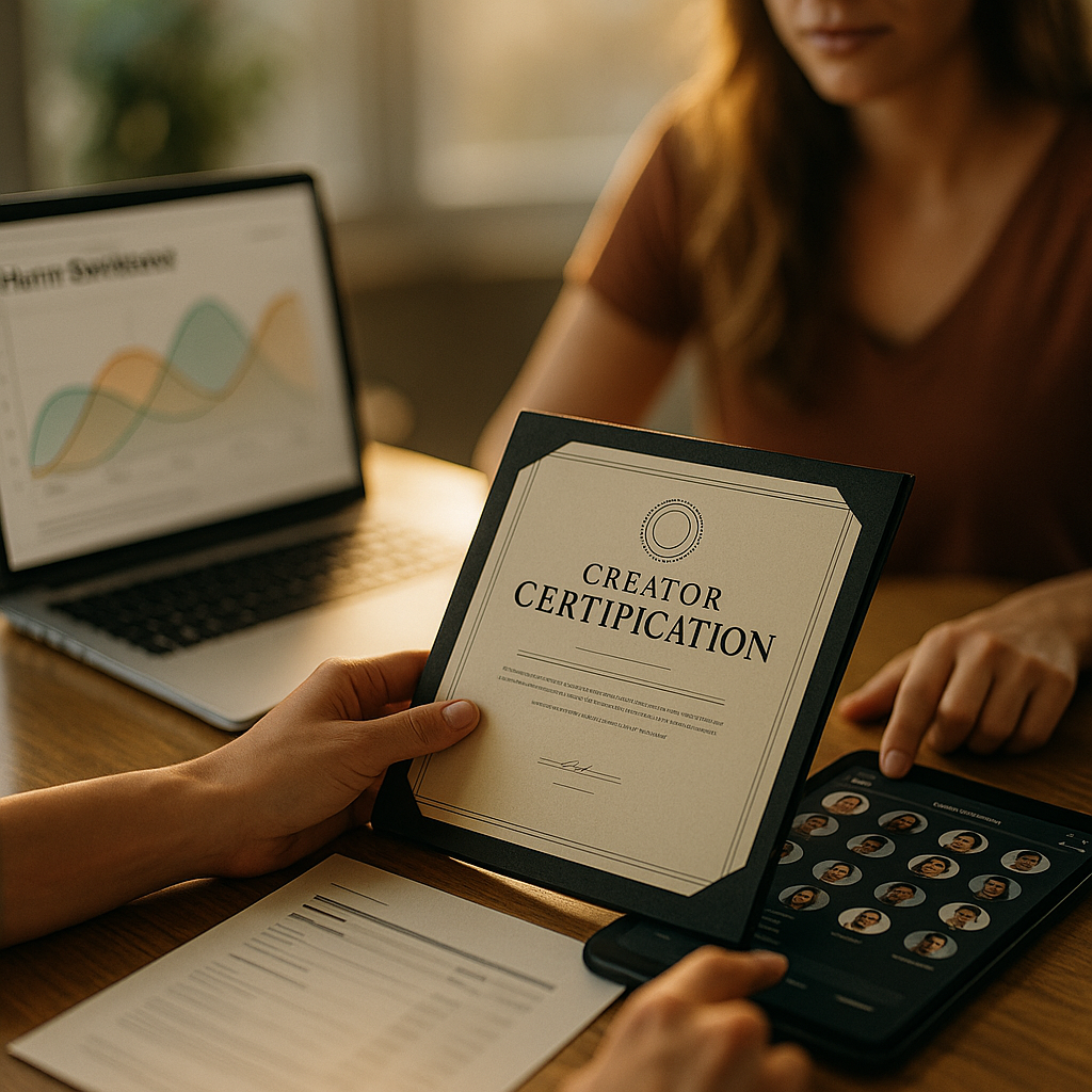 Creator Certification, Roster Strategy and Platform Decisions