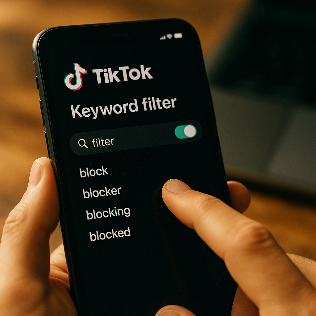 TikTok Smart Keyword Filter AI, Synonym Blocking Guide