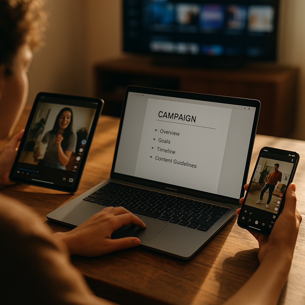 Omnichannel Creator Briefs for TikTok, CTV, and Instagram