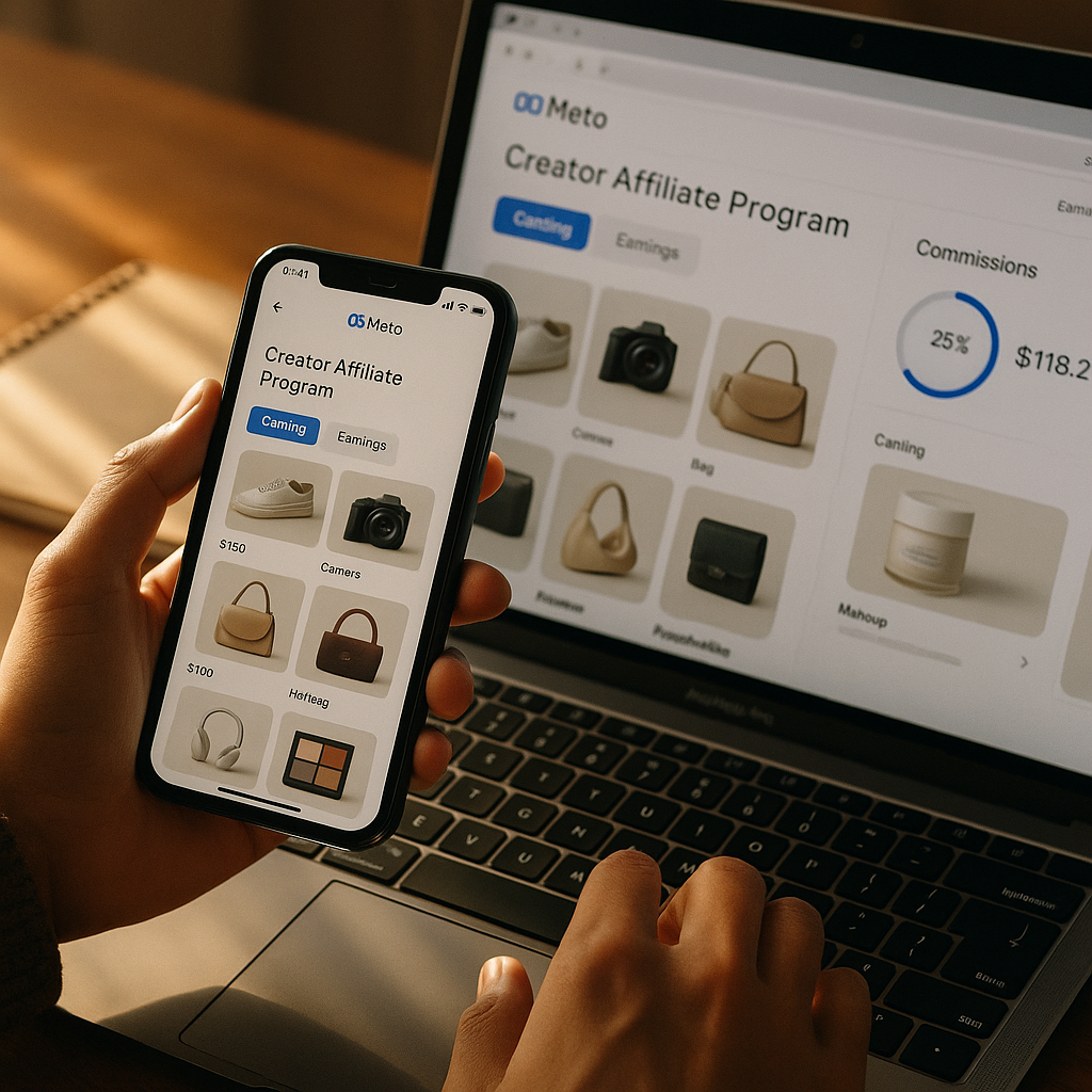 Meta Creator Affiliate Program, Catalog and Commission Guide
