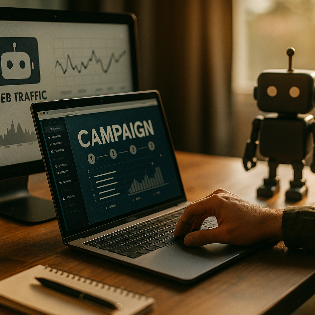 Agentic Web Bot Traffic and Brand Campaign Infrastructure