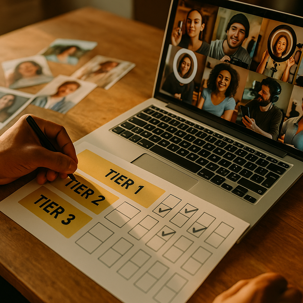 Creator Portfolio Diversification and Tiered Roster Strategy