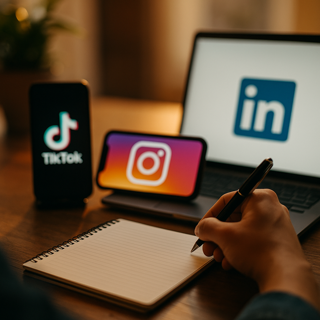 Multi-Platform Creator Brief for TikTok, Instagram, LinkedIn