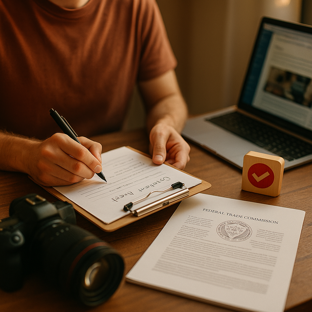 Creator Experiment Brief, FTC Compliance, Brand Safety