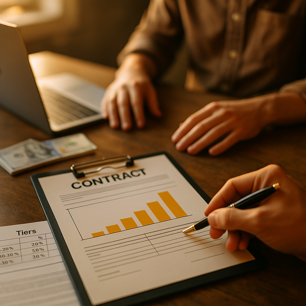 Hybrid Creator Contracts With CPA Escalators and Performance Tiers