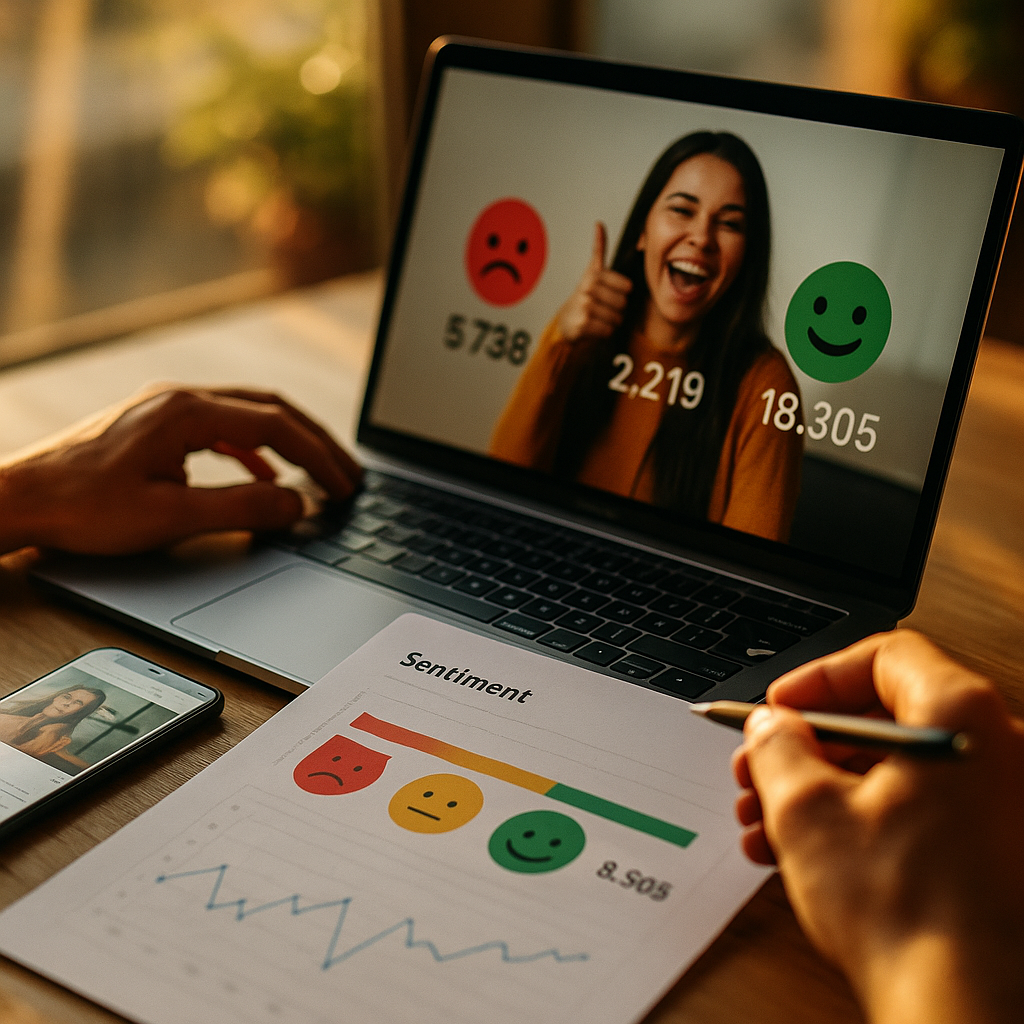 Sentiment Analysis for Smarter Creator Content Amplification