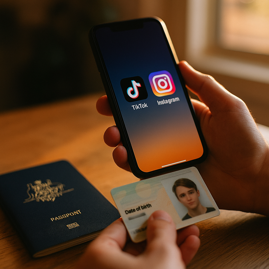 Australia Age Verification Compliance for TikTok and Instagram Brands