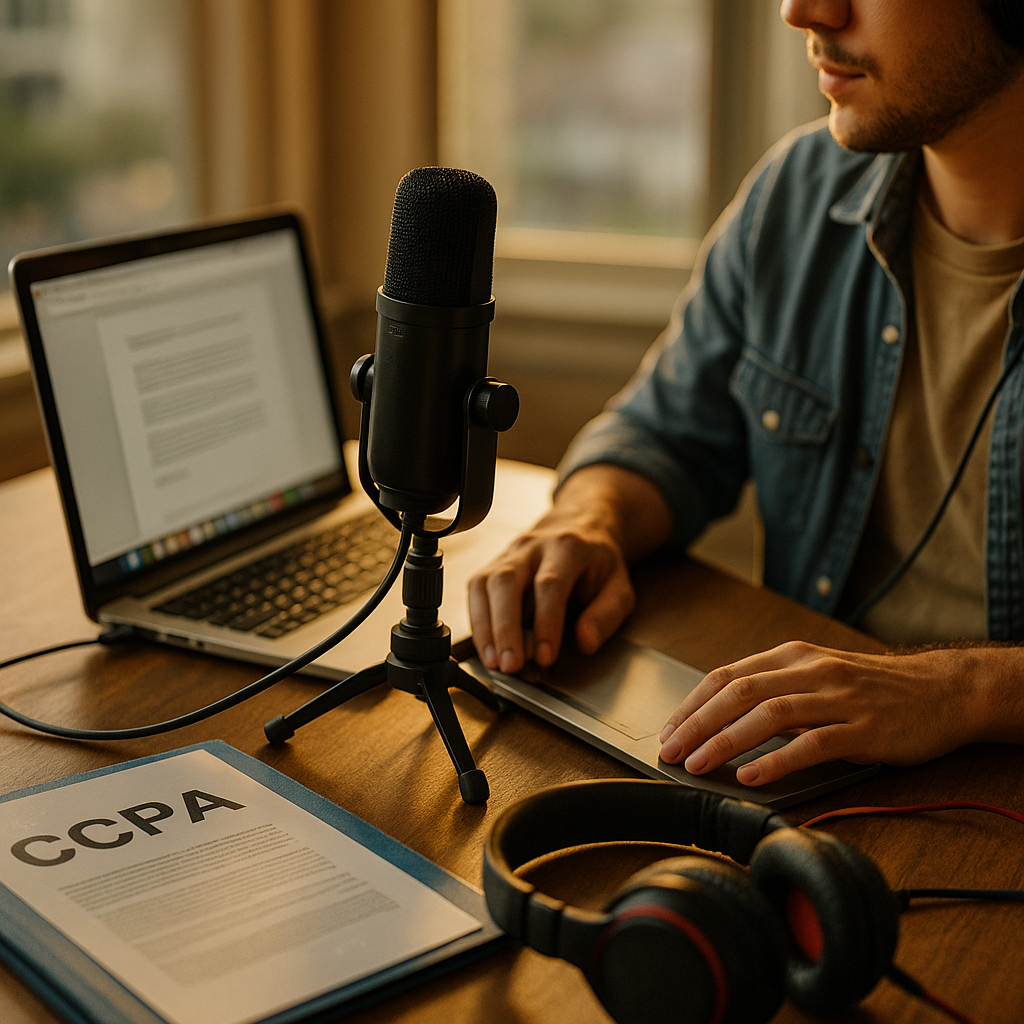 California Streaming Audio Compliance for Creator Content