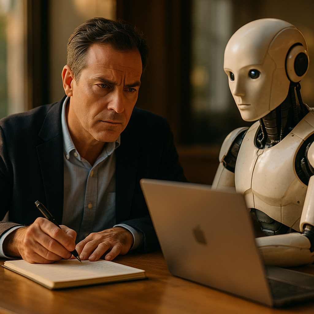 AI vs Human Judgment in Blended Intelligence Campaigns