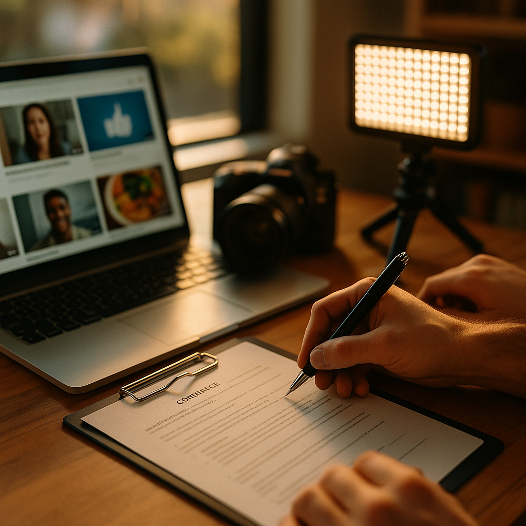 Creator Studio Contracts, Quality, and Attribution at Scale