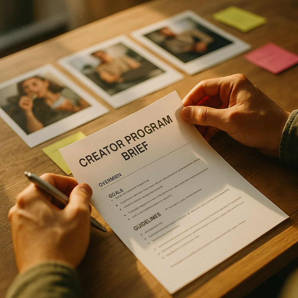 Fix Your Creator Program Brief Architecture for Authentic Scale
