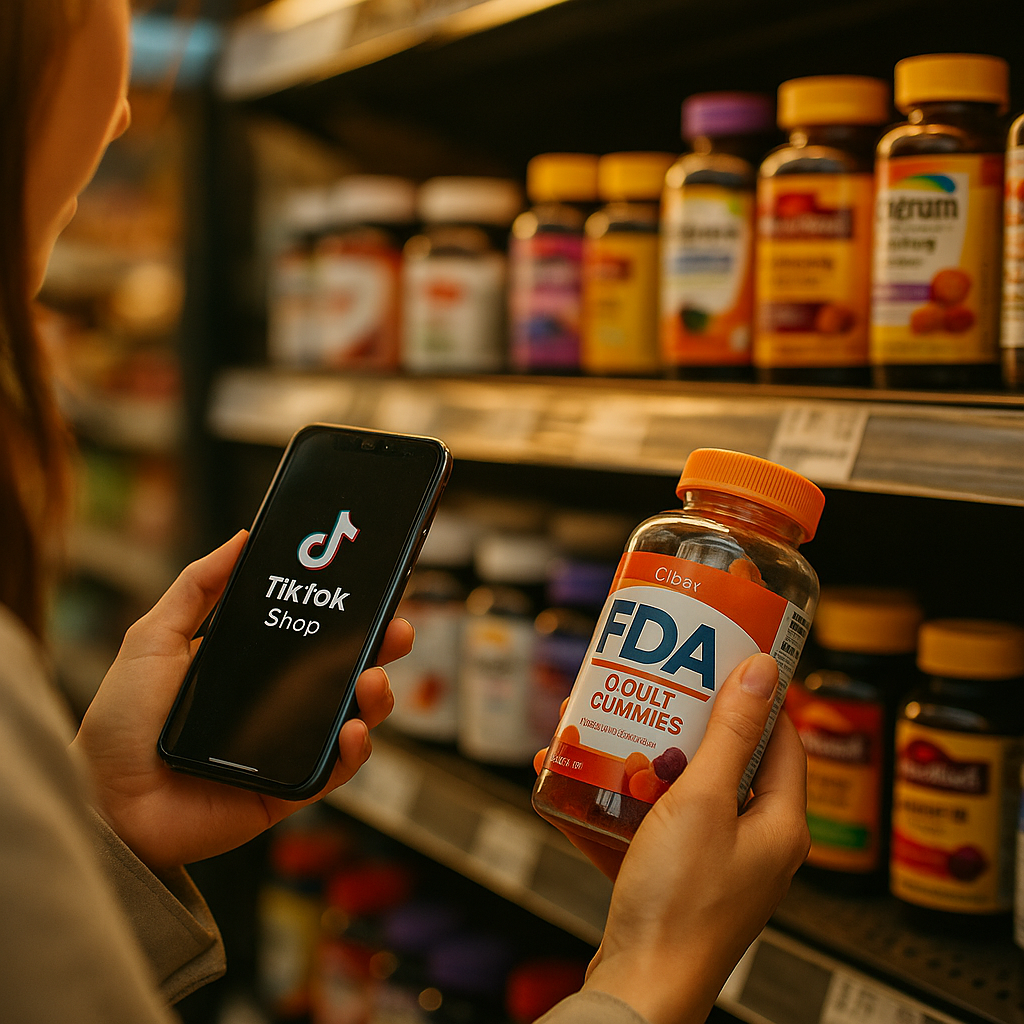 TikTok Shop Blocked, FDA Brands Still Drive In-Store Lift