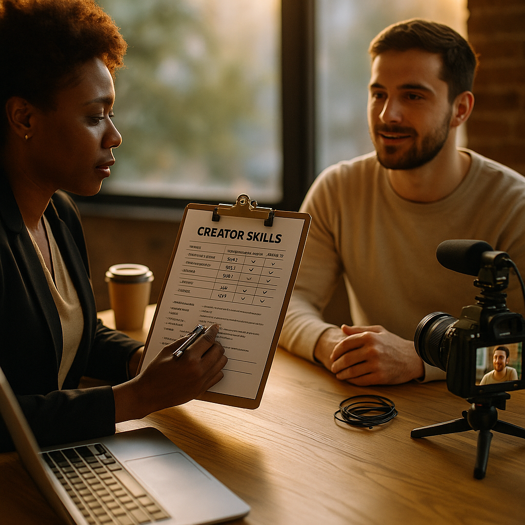 Creator Economy Skills Framework for Brand Hiring