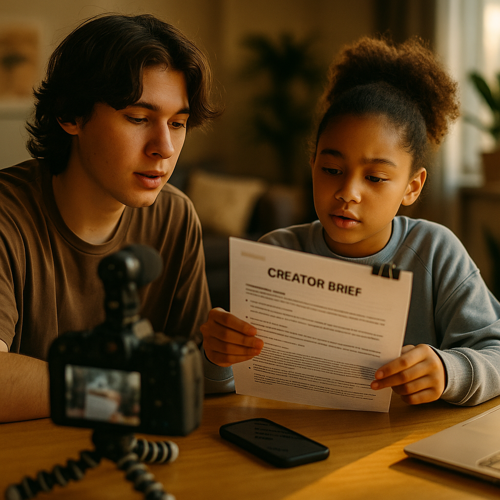 Gen Z and Gen Alpha Creator Brief Standards That Work