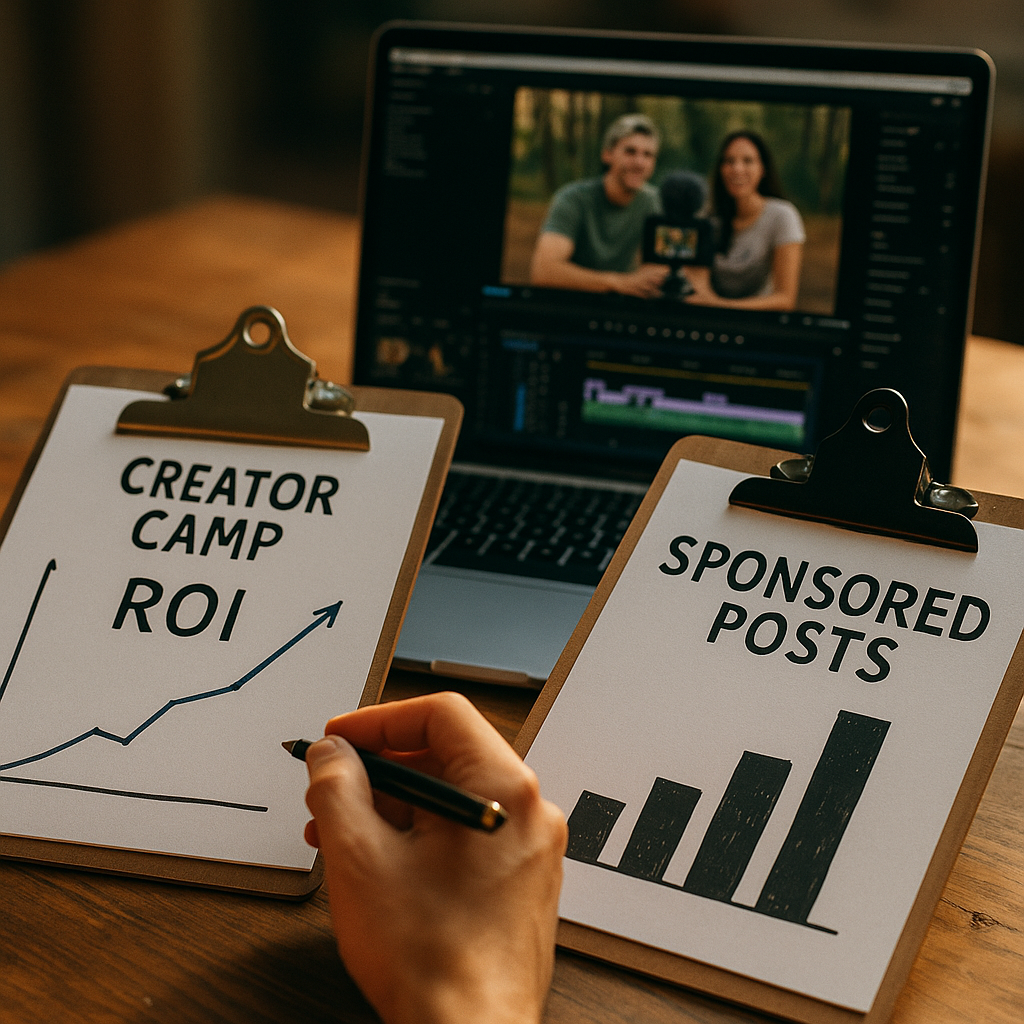Creator Camp ROI vs Sponsored Posts, Which Wins