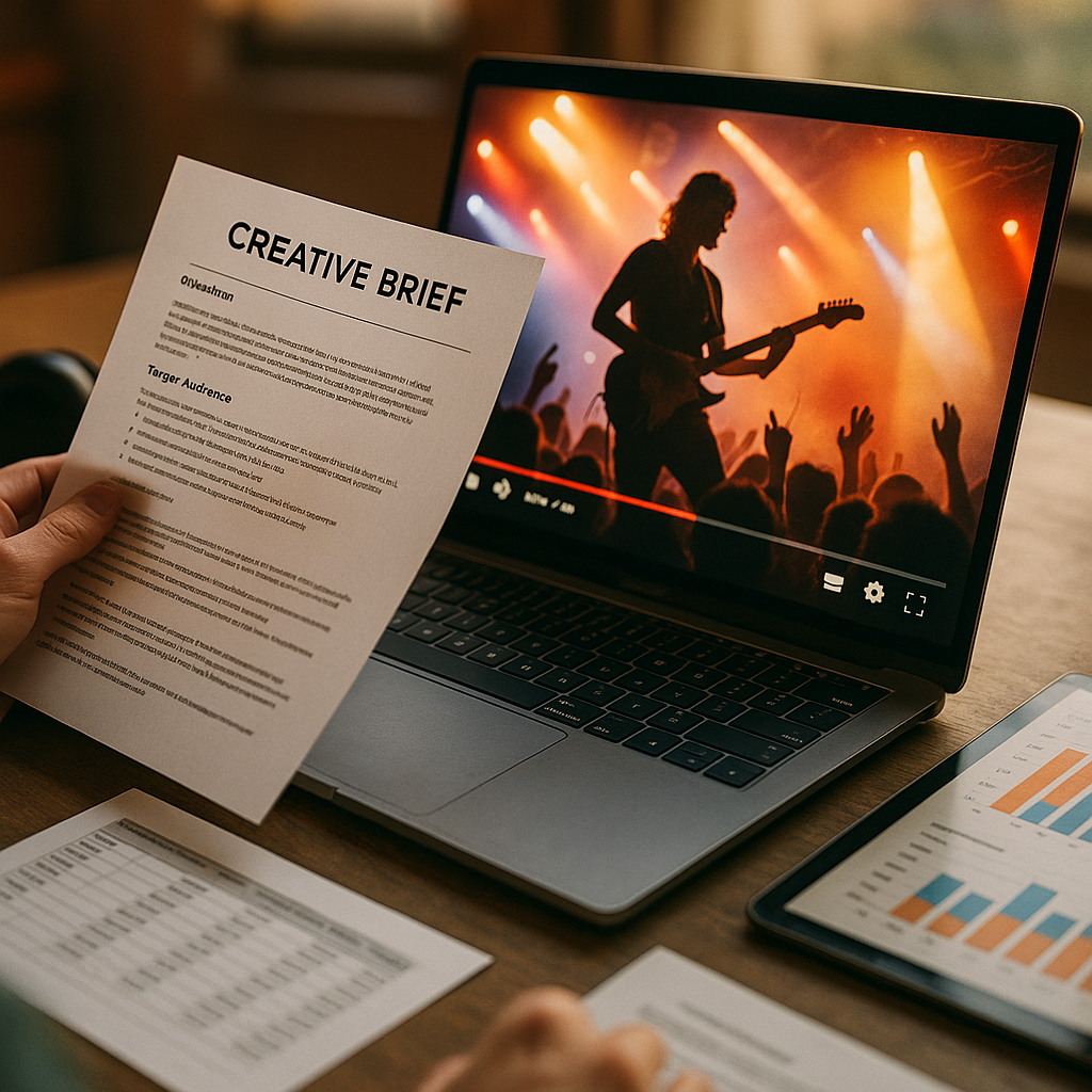 Virtual Music Festival Creator Briefs, Rights, and ROI