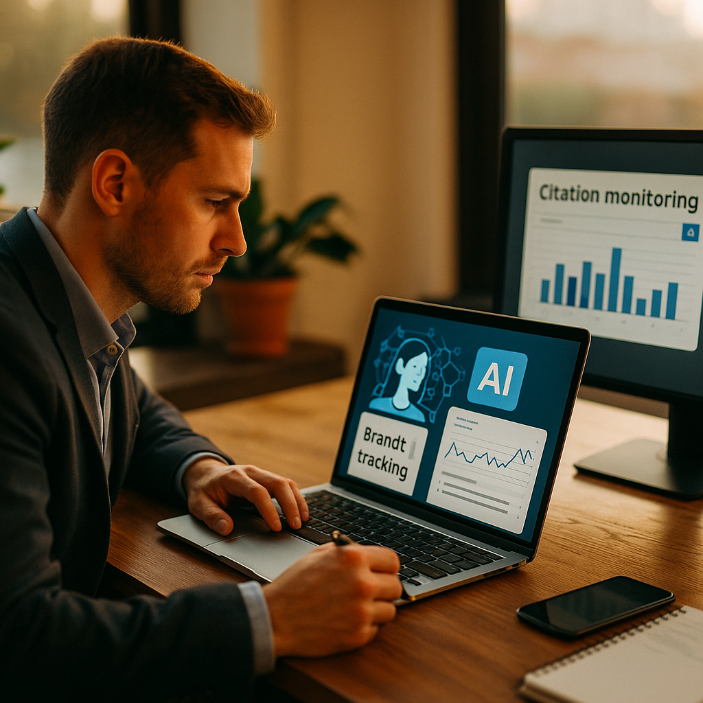 AI Citation Monitoring, A CMO Guide to LLM Brand Tracking