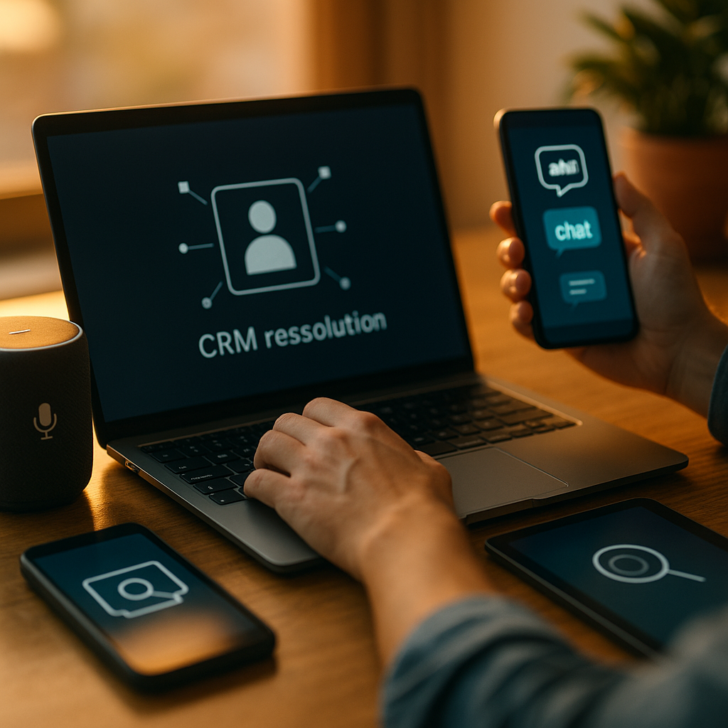 CRM Identity Resolution for AI Chat, Voice, and Visual Search