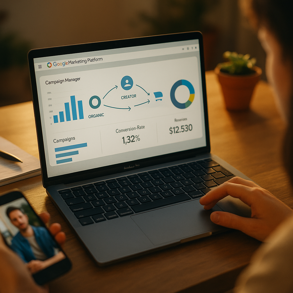 Creator Campaign Attribution in Google Marketing Platform