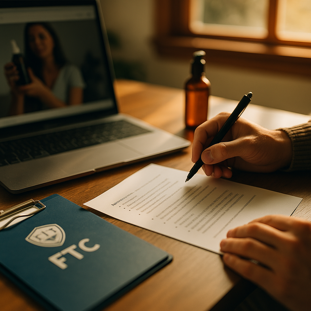 Functional Claims in Creator Briefs, FTC Compliance Guide