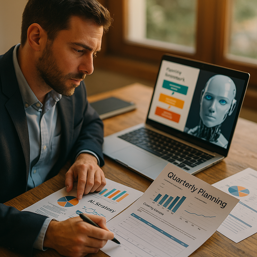 CMO Quarterly Planning Framework for Agentic AI