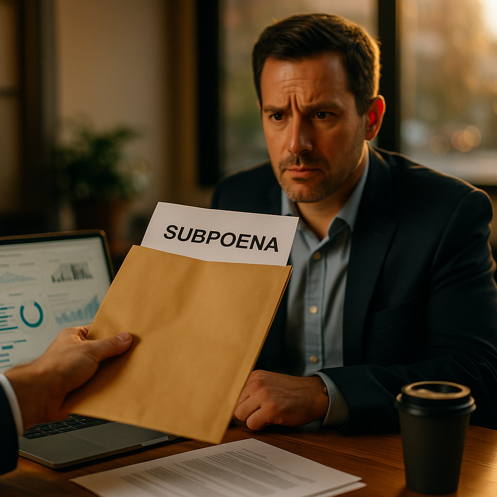 When Your Ad Tech Vendor Gets Subpoenaed, Are You Next