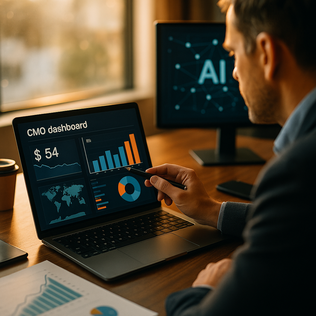 CMO Dashboard Framework: Blending CPA, Lift and AI Citations