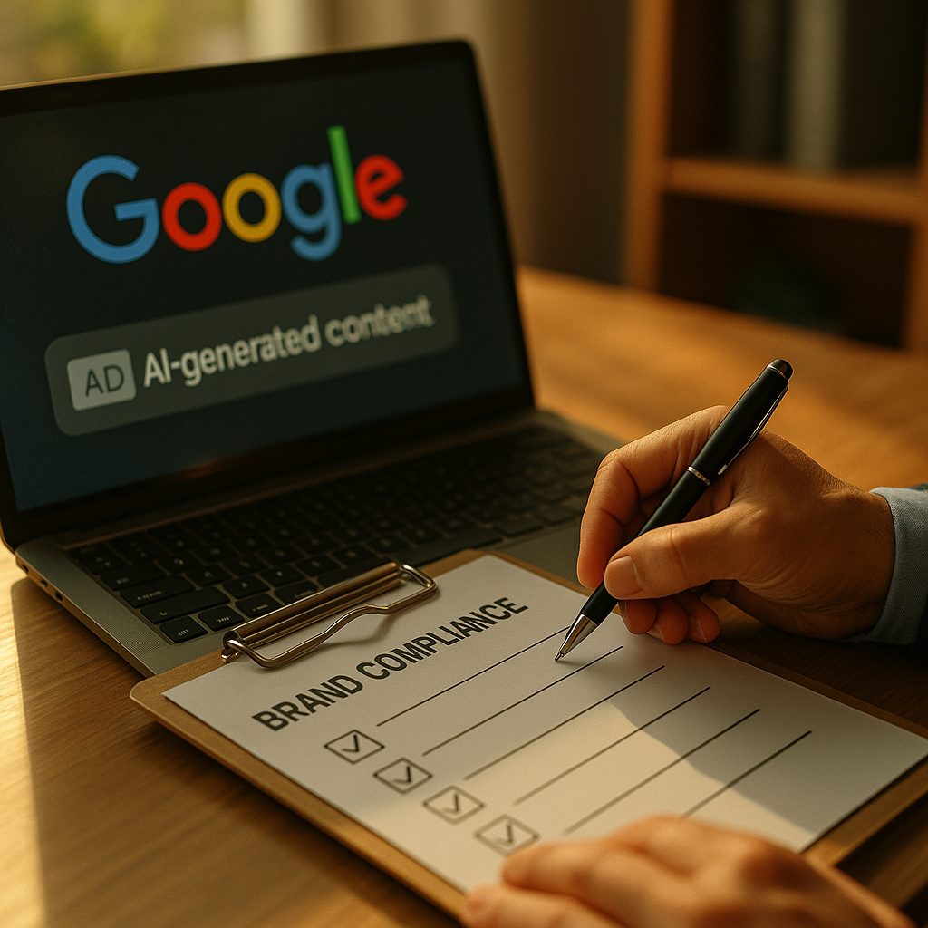 Google AI Ad Disclosure Rules, A Brand Compliance Workflow