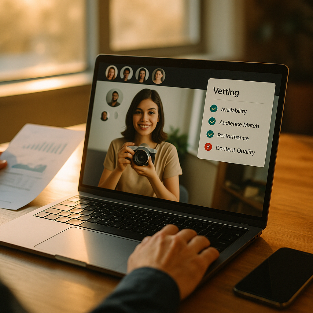 AI-Matched Creator Vendors, A Vetting Framework for Paid Media